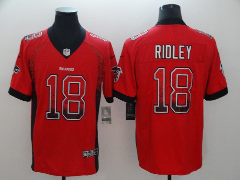 NFL Atlanta Falcons #18 Ridley Drift Fashion Limited Jersey