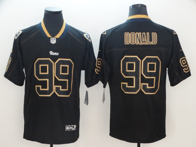 NFL Los Angeles Rams #99 Donald Legand Shadow Limited Jersey
