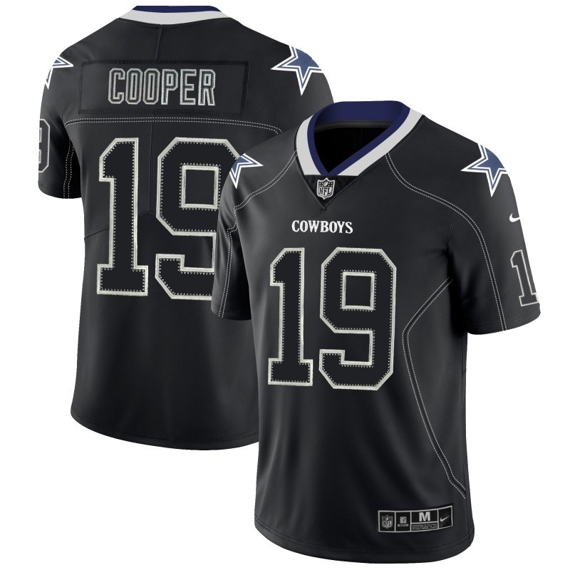 Nike Dallas Cowboys #19 Cooper Black Shadow Legand Limited Jersey