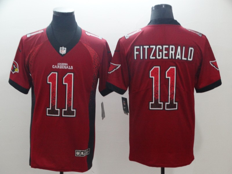 NFL Arizona Cardinals #11 Fitzgerald Drift Fashion Limited Jersey