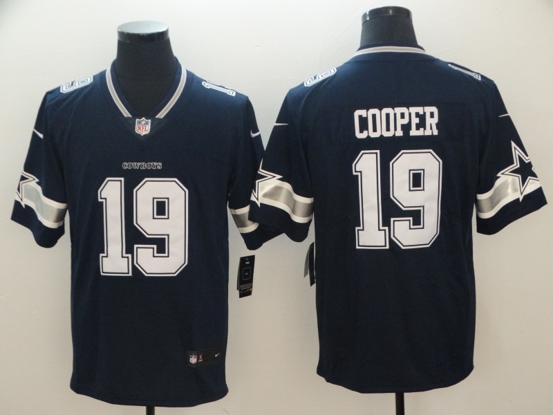 Nike Dallas Cowboys #19 Cooper Blue Color Rush Limited Jersey