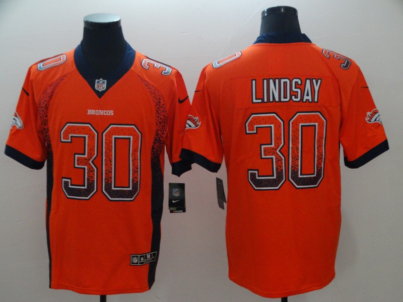 NFL Denver Broncos #30 Lindsay Drift Fashion Limited Jersey