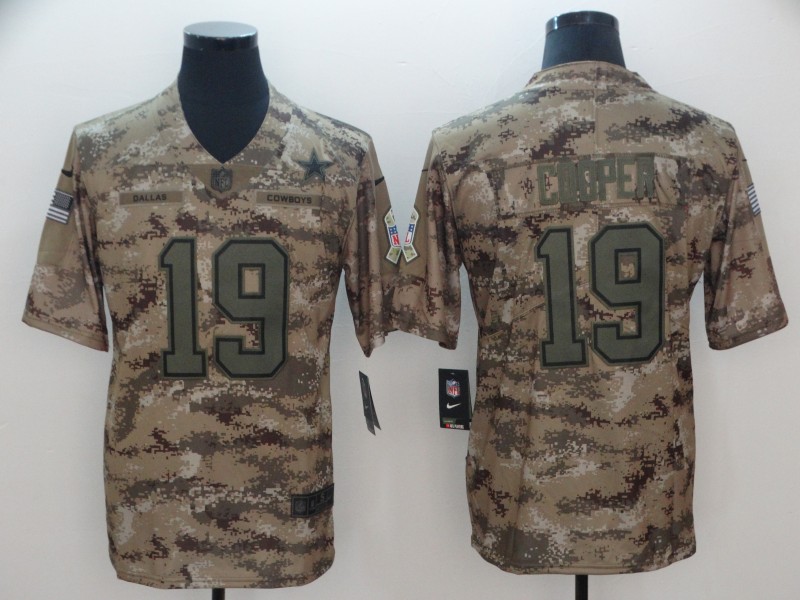 NFL Dallas Cowboys #19 Cooper Salute to Service Jersey