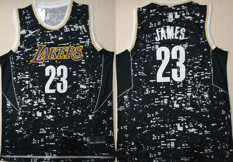 NBA Los Angeles Lakers #23 James Black Jersey