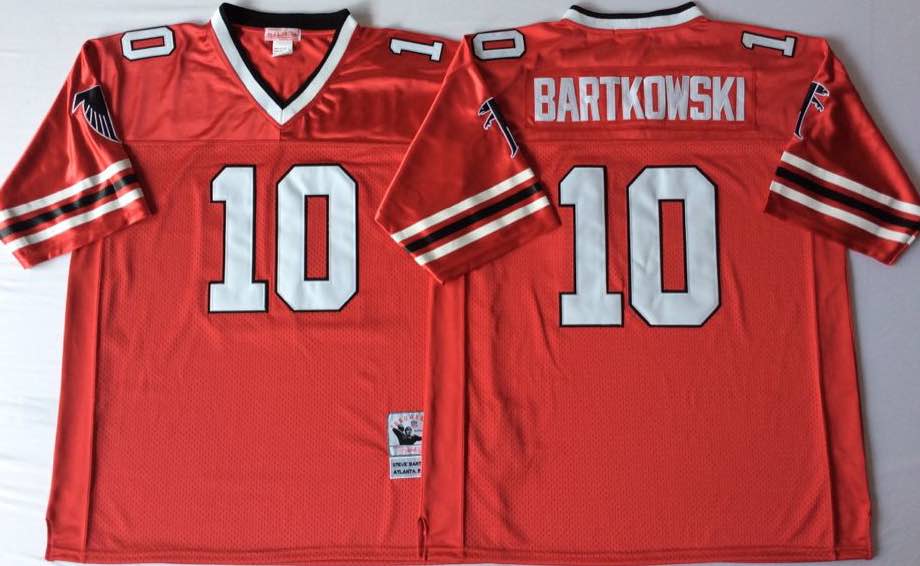 NFL Atlanta Falcons Red #10 BARTKOWSKI Jersey