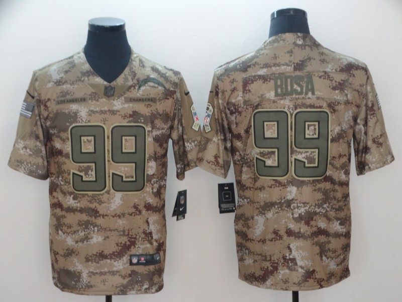 NFL San Diego Chargers #99 Bosa Salute to Service Limited Jersey