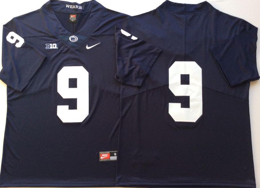NCAA Penn State Nittany Lions Blue #9 MCSORLEY Jersey