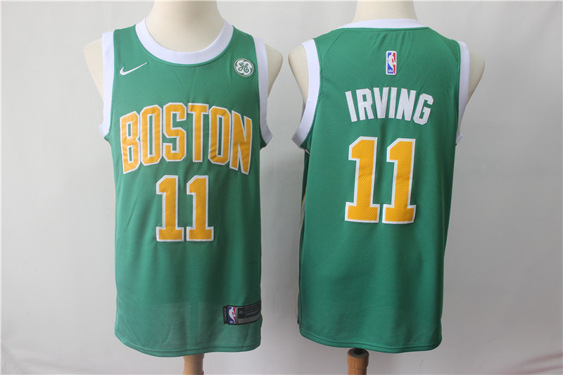 Nike NBA Boston Celtics #11 Irving Green Jersey