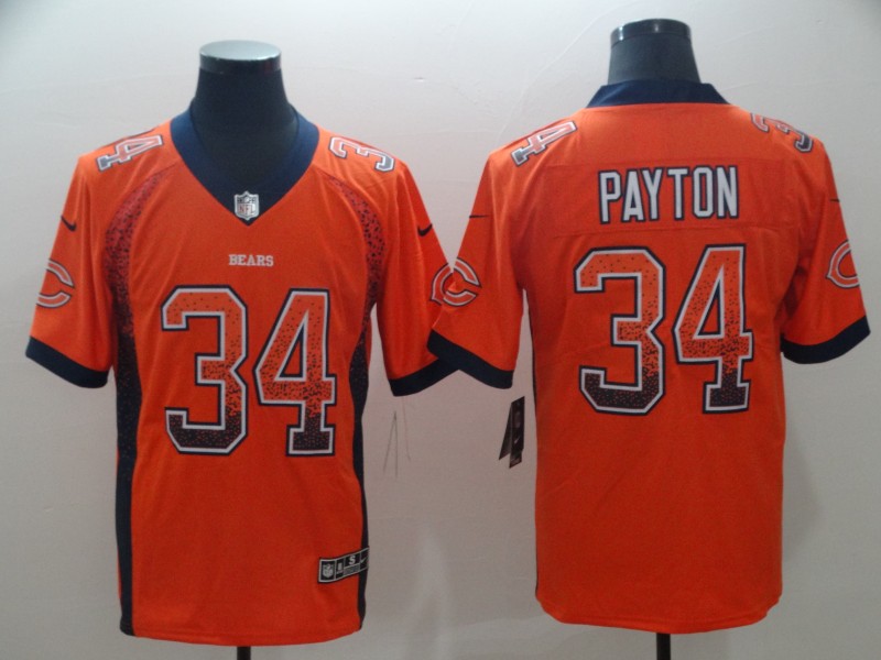 NFL Chicago Bears #34 Payton Drift Fashion Limited Jersey