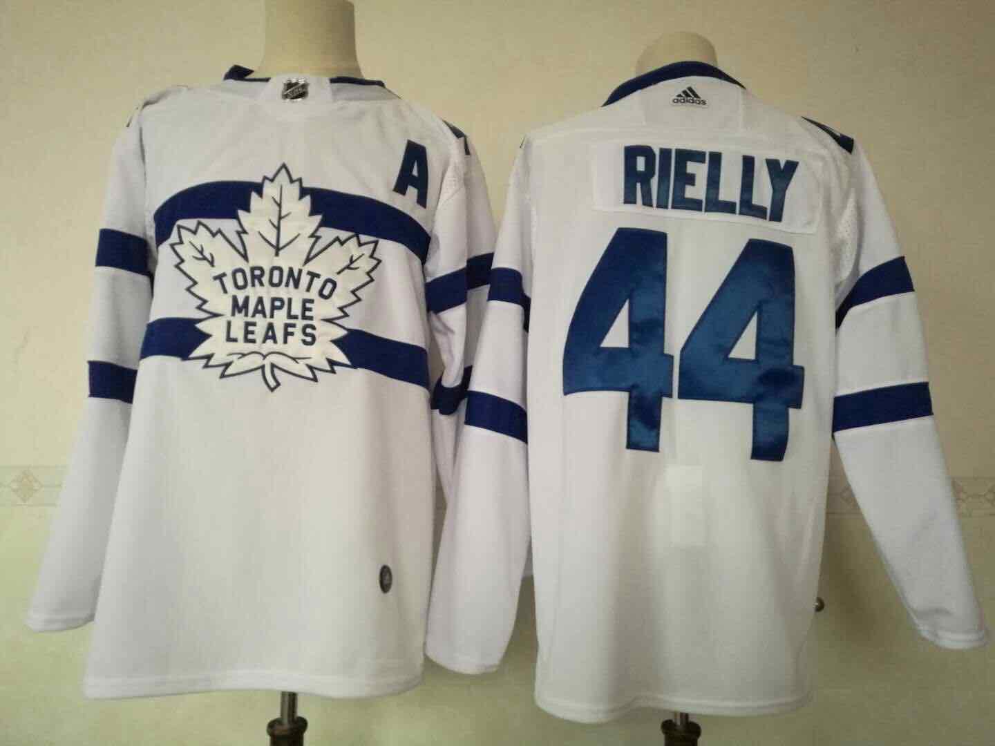 Adidas NHL Toronto Maple Leafs #44 Rielly White Jersey