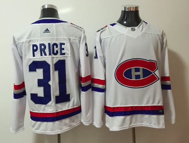 Adidas NHL Montreal Canadiens #31 Price White Jersey