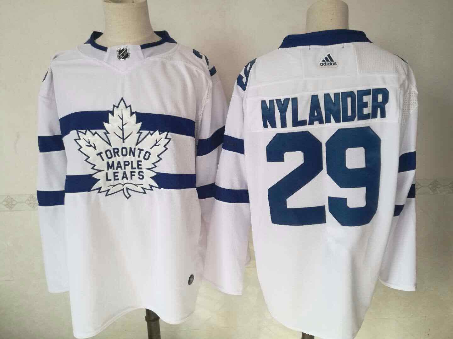 Adidas NHL Toronto Maple Leafs #29 Nylander White Jersey