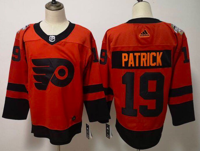NHL Philadelphia Flyers #19 Patrick Orange Jersey