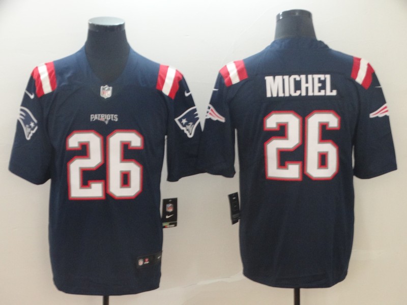 NFL New England Patriots #26 Michel Color Rush Limited Jersey