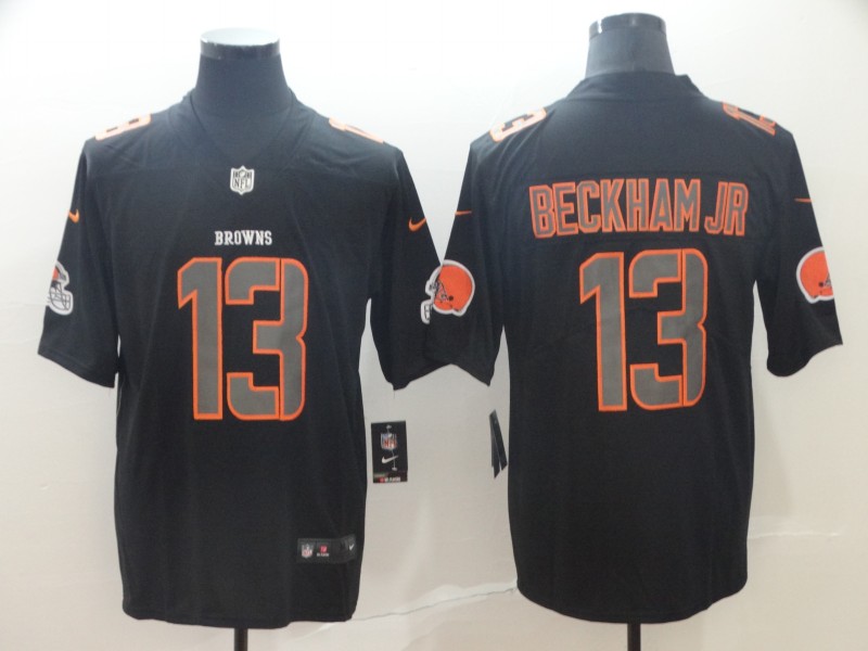 NFL Cleveland Browns #13 Beckham JR Legand Black Limited Jersey