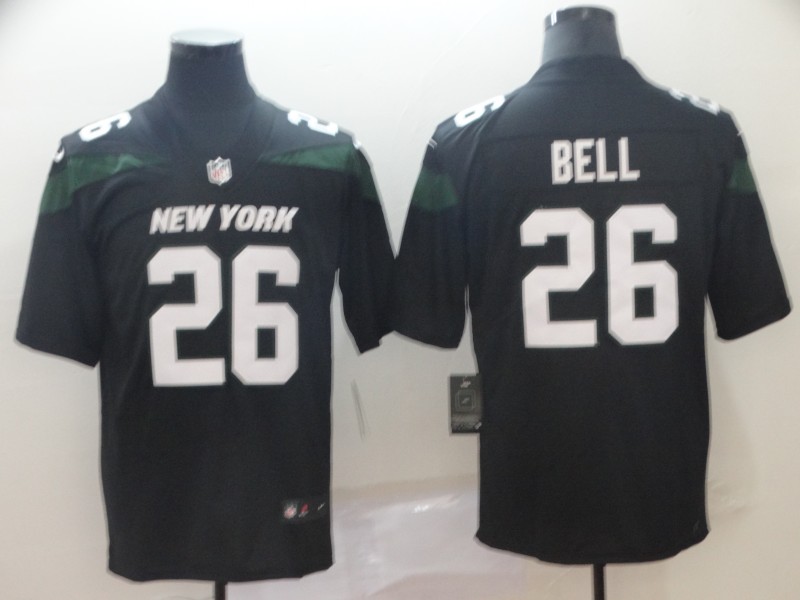 NFL New York Jets #26 Bell Black Vapor II Limited Jersey