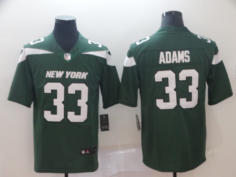 NFL New York Jets #33 Adams Green Vapor II Limited Jersey