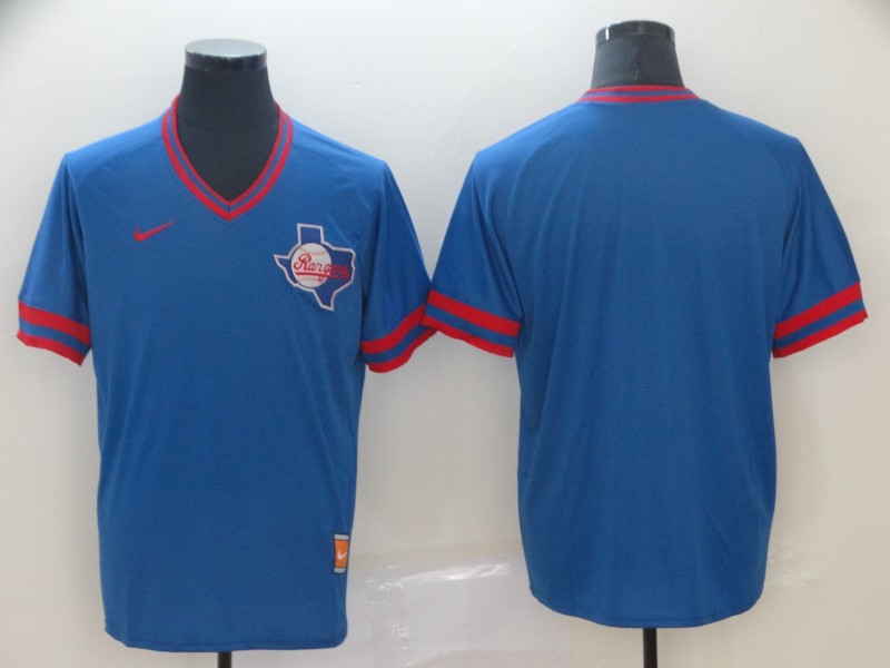 Nike Texas Rangers Blank Cooperstown Collection Legend V-Neck Jersey