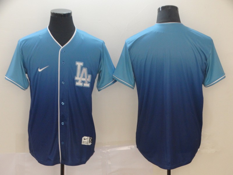 MLB Los Angeles Dodgers Blank Drift Fashion Jersey