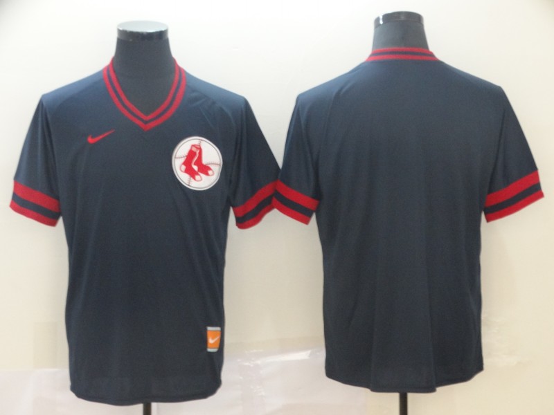 Nike Boston Red Sox Blank Cooperstown Collection Legend V-Neck Jersey