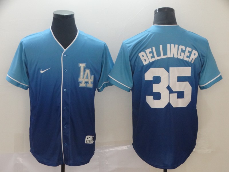 MLB Los Angeles Dodgers #35 Bellinger Drift Fashion Jersey