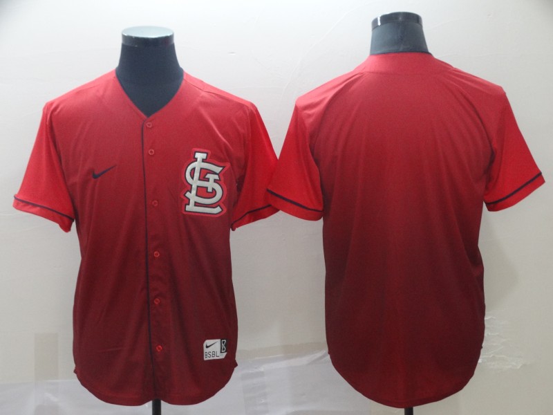 MLB St. Louis Cardinals Blank Drift Fashion Nike Jersey