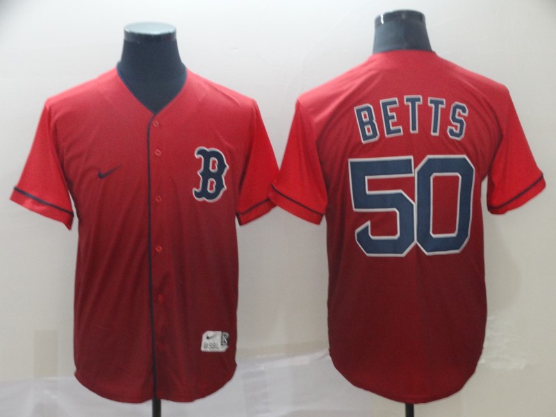 Nike Boston Red Sox #50 Betts Drift Fashion Jersey