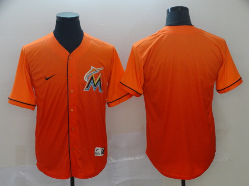 MLB Miami Marlins Blank Drift Fashion Jersey