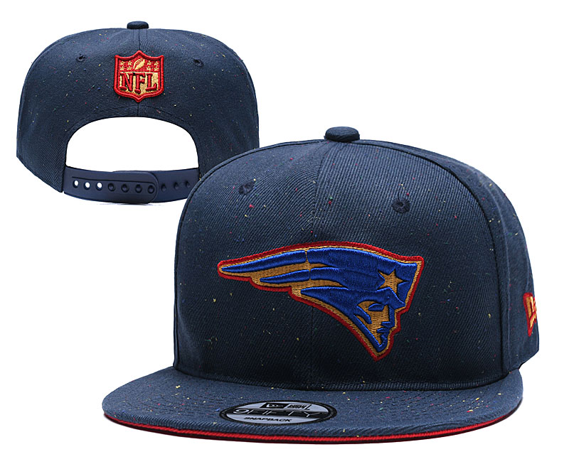 NFL New England Patriots Blue Snapback Hats--YD