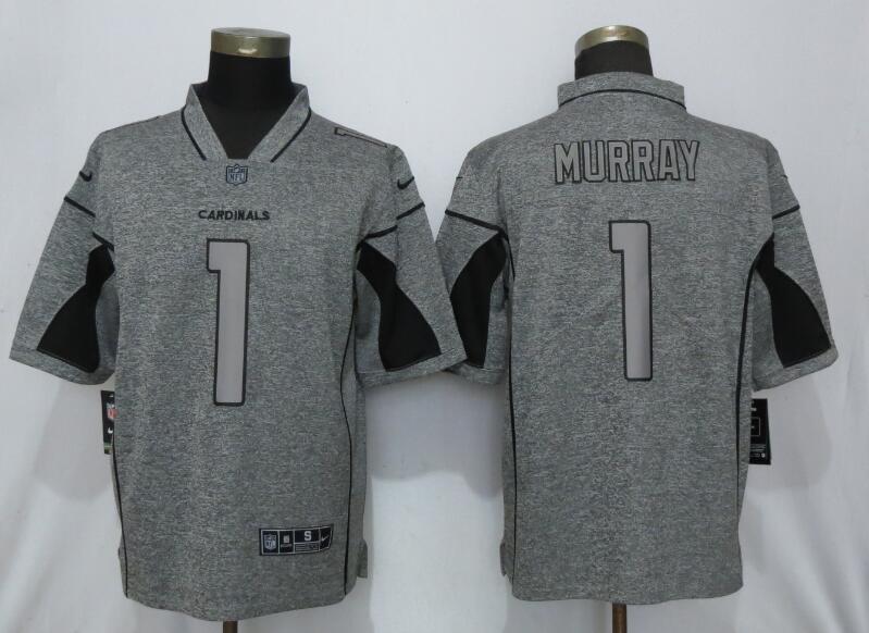 Nike Arizona Cardinals #1 Murray Gray Gridiron Limited Jersey