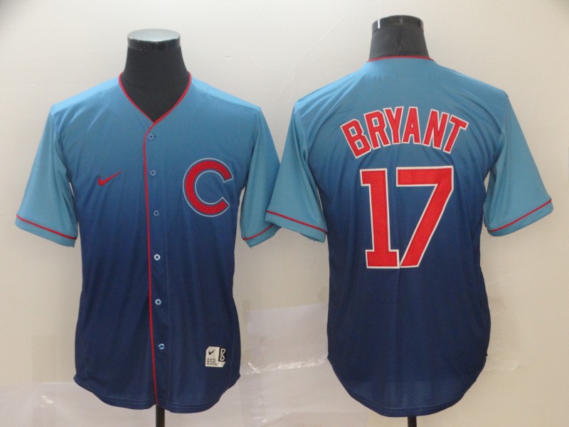 MLB Chicago Cubs #17 Bryant Drift Fashion Jersey