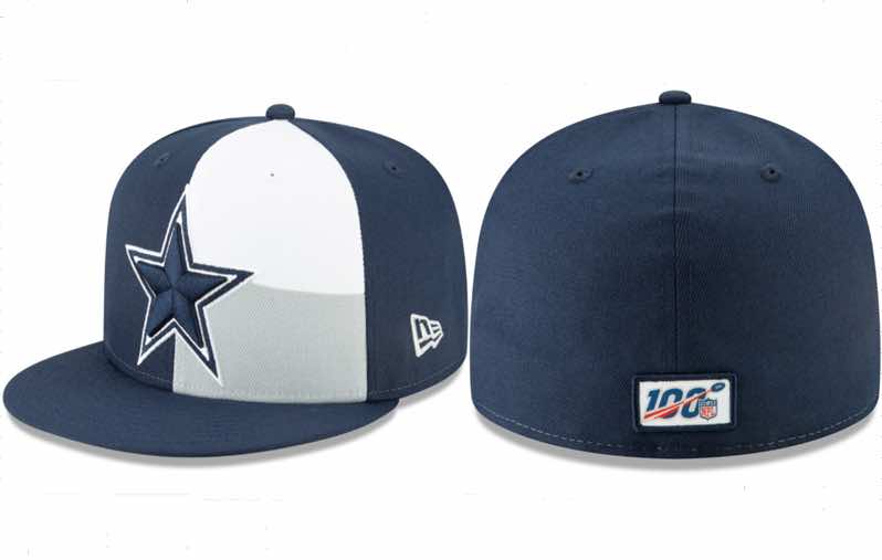 NFL Dallas Cowboys Blue Fitted Hats--60