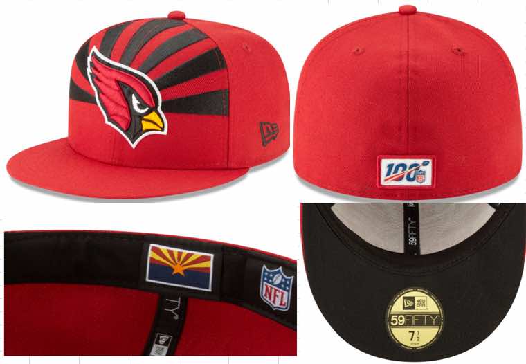 NFL Arizona Cardinals Red Fitted Hats--60