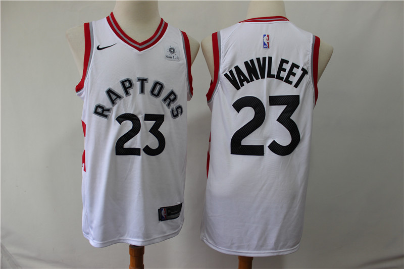 NBA Toronto Raptors #23 Vanvleet White Game Jersey