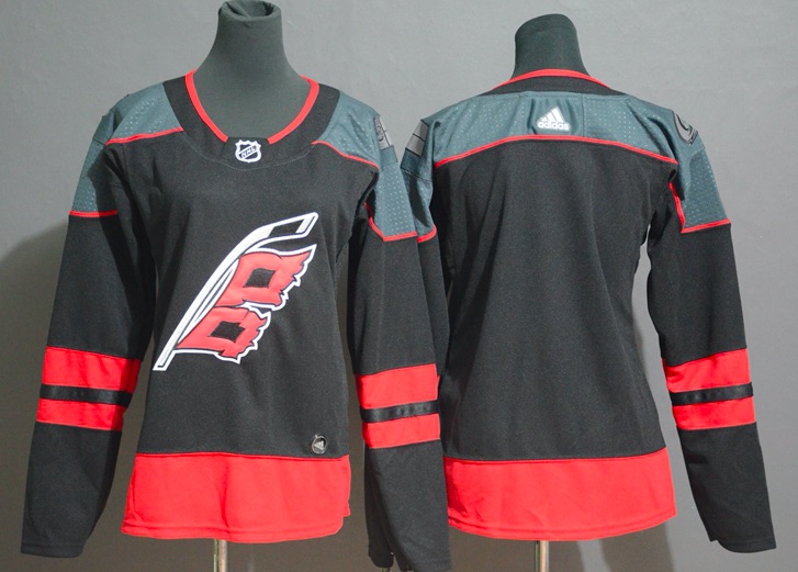 Womens NHL Carolina Hurricanes #37 Svechnikov Black Adidas Jersey