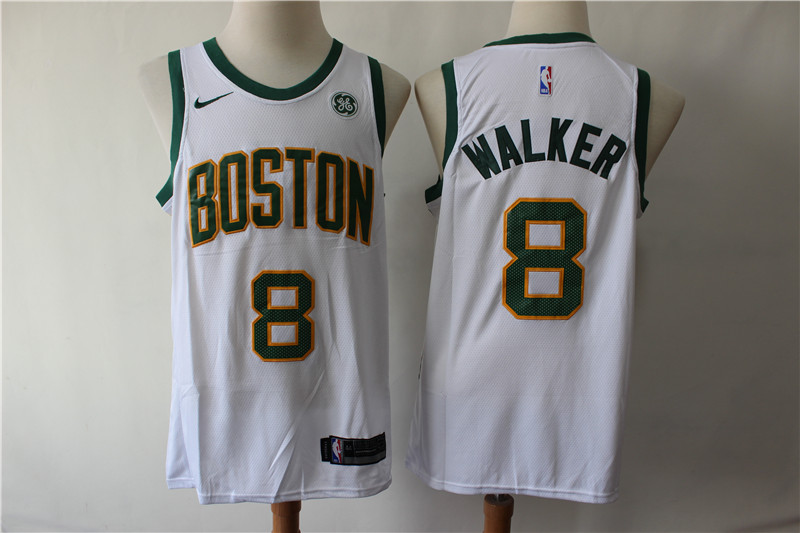 NBA Boston Celtics #8 Walker White Color Jersey
