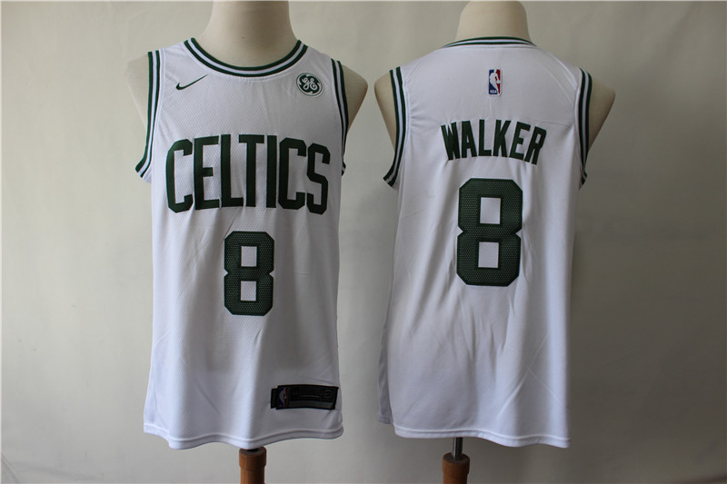 NBA Boston Celtics #8 Walker White Jersey