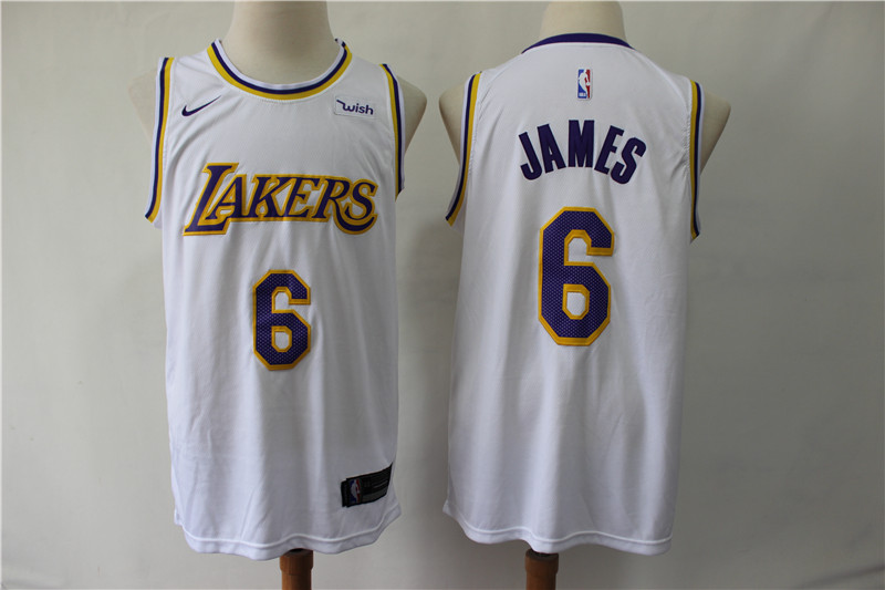 NBA Los Angeles Lakers #6 James White Jersey