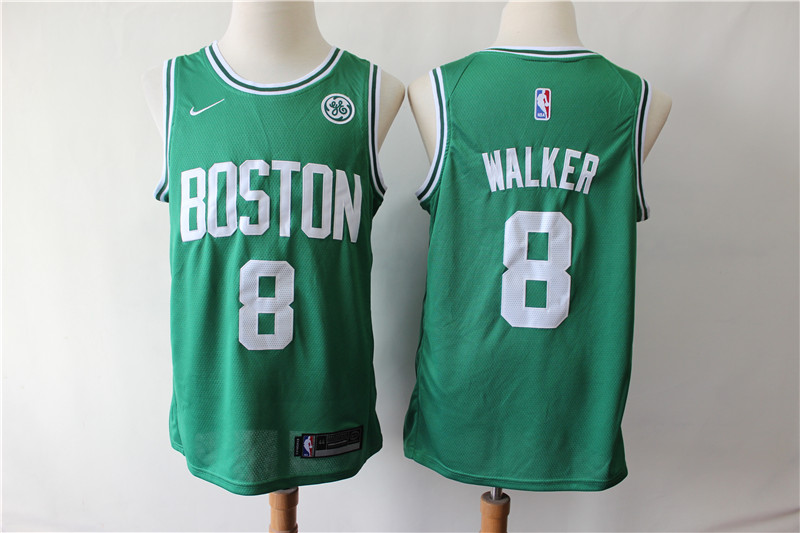 NBA Boston Celtics #8 Walker Green Jersey