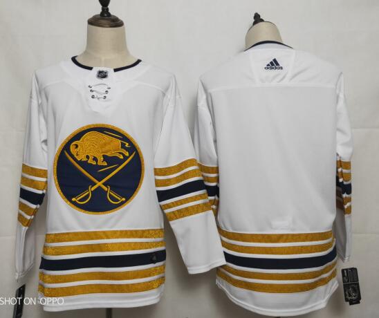 NHL Buffalo Sabres Blank White Jersey