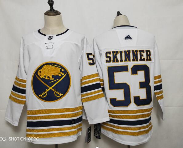 NHL Buffalo Sabres #53 Skinner White Jersey