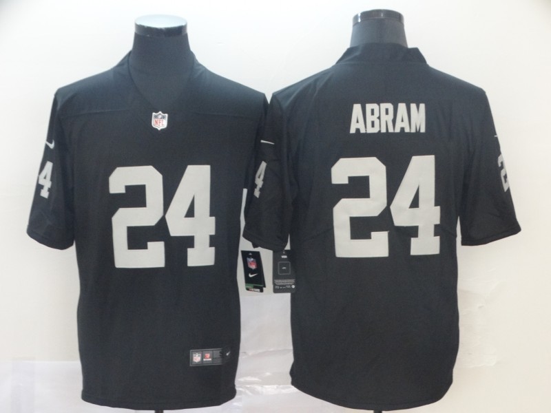 NFL Oakland Raiders #24 Abram Black Vapor Limited Jersey