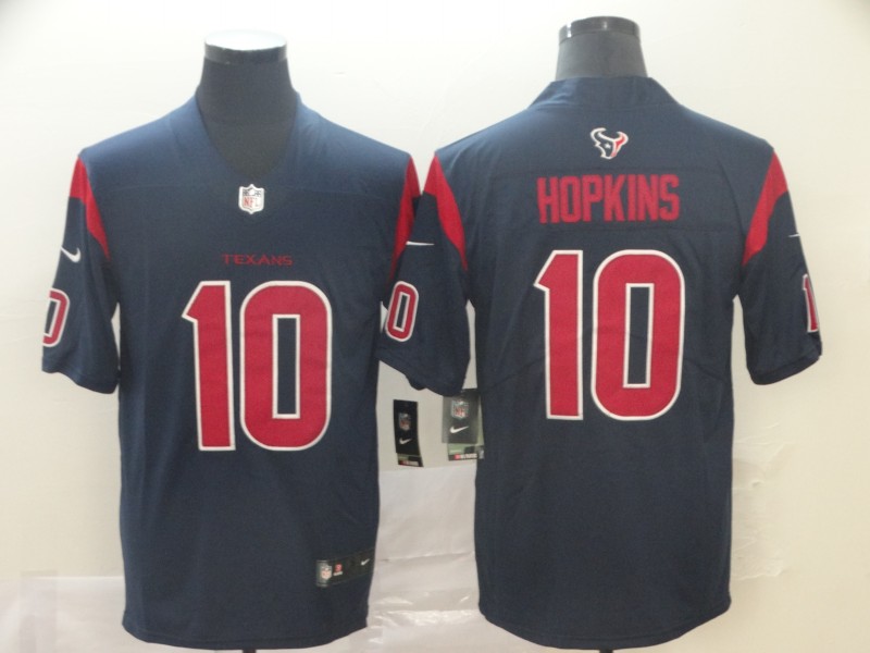 NFL Houston Texans #10 Hopkins Blue Color Rush Limited Jersey