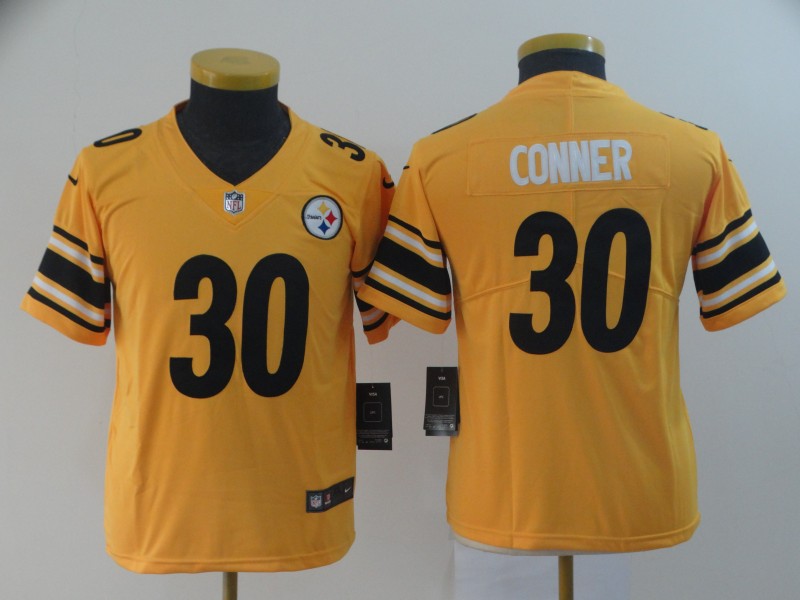 Kids NFL Pittsburgh Steelers #30 Conner Inverted Legend Jersey