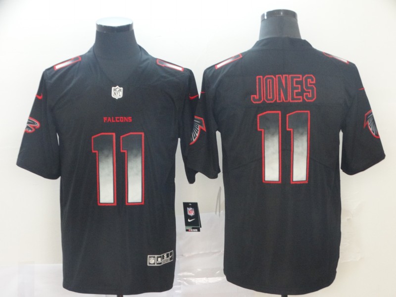 NFL Atlanta Falcons #11 Jones Smoke Fashion Limited Jersey