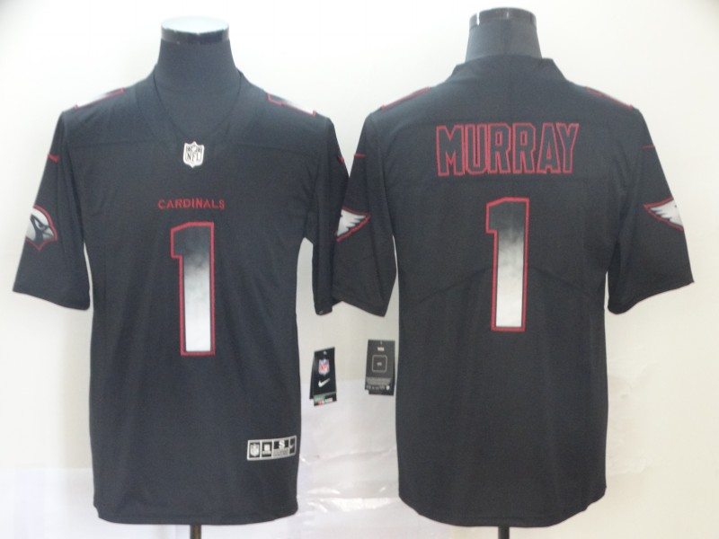 NFL Arizona Cardinals #1 Murray Smoke Fashion Limited Jersey