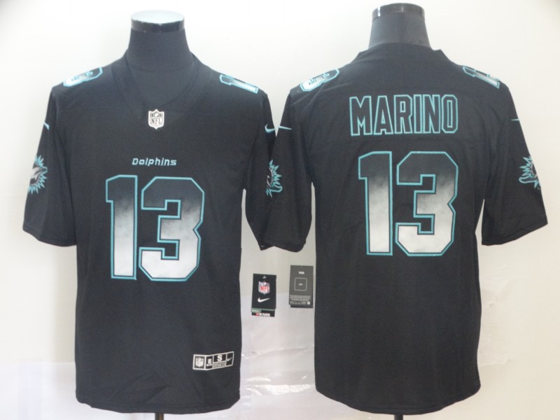 NFL Miami Dolphins #13 Marino Smoke Fashion Limited Jersey
