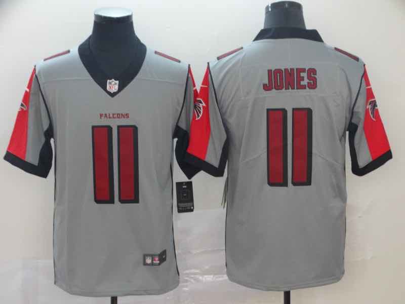 NFL Atlanta Falcons #11 Jones Vapor Inverted Limited Jersey