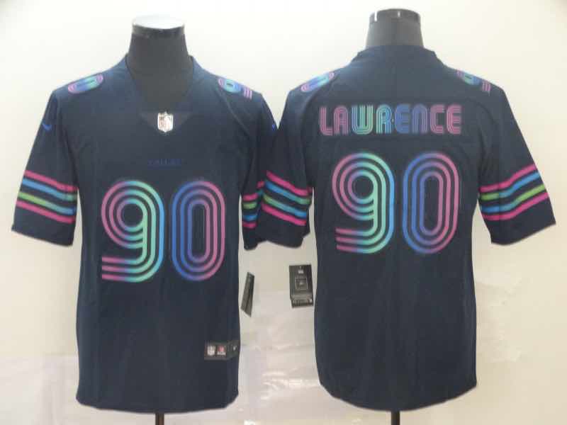 NFL Dallas Cowboys #90 Lawrence Blue Vapor City Limited Jersey