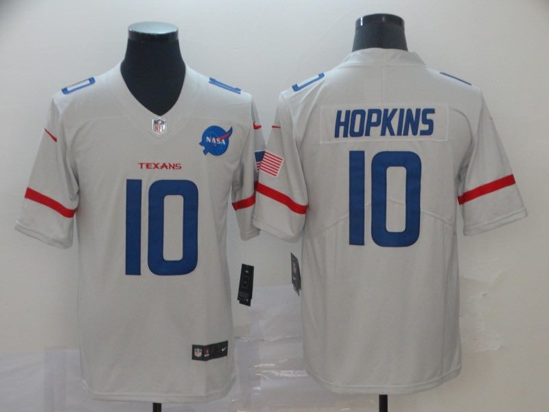 NFL Houston Texans #10 Hopkins White Vapor City Limited Jersey